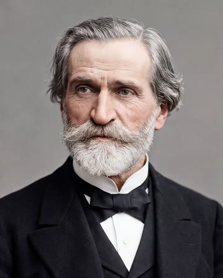 Porträt Giuseppe Verdi